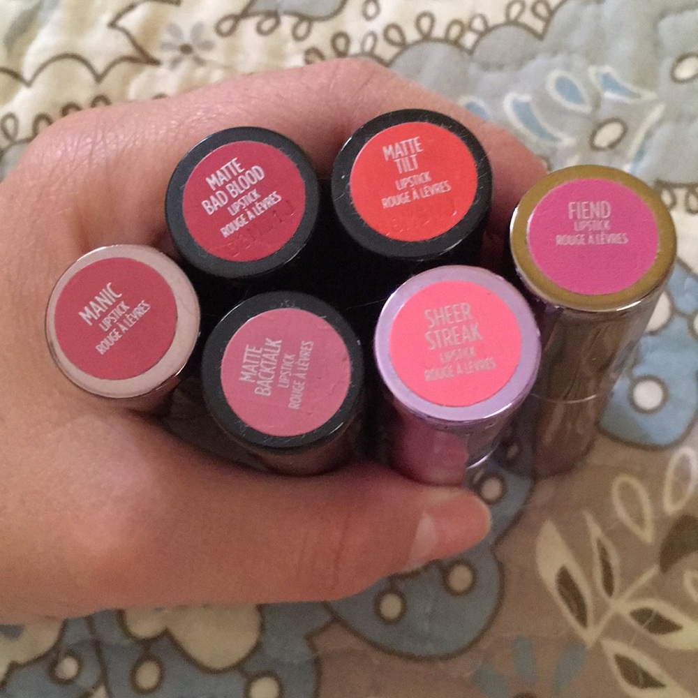 Lot of Urban Decay Lipsticks